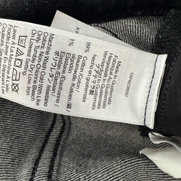 Madewell The Momjean HighRise Jeans Size 31 Black - Picture 7 of 8